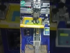 Gekrompelde schermprinter voor het afdrukken van cilindervormen voor metalen schelpen