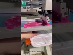 Afdrukken met een curve-screenprinter voor platte artikelen