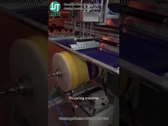 Gekrompen schermprinter Logo Printing Paint Bucket