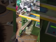 Logo van de curve screen printer voor wegwerpbeker