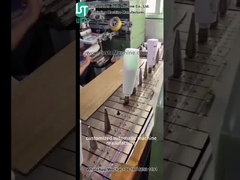 Gekrompelde schermprinter Ellipsvorm voor plastic flessen