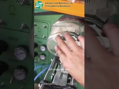 Curve Screen Printer Printing Ellipse Shape Voor Plastic Cup