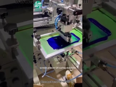 Gekrompen schermprinter voor het afdrukken van cilinders voor plastic flessen (6)