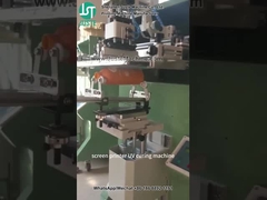 Gekrompelde schermprinter voor het afdrukken van cilinders voor plastic flessen