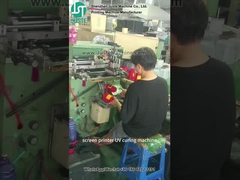 Gekrompen schermprinter voor het afdrukken van cilinders voor plastic bekers (3)