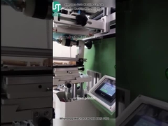 Gekrompen schermprinter voor het afdrukken van cilinders voor kunststof schelpen (4)